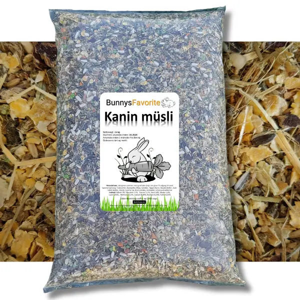 Kanin foder Müsli 15 kg